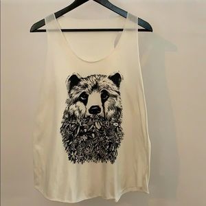 Women’s White Tank Top